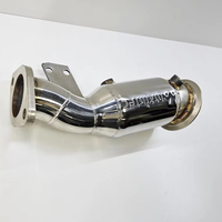 Nouveau Downpipe d'échappement en acier inoxydable 304 1,5 mm pour KIA STINGER 2.5T (2021 ~) / MAINTEC, échappement haute performance, réglage personnalisable