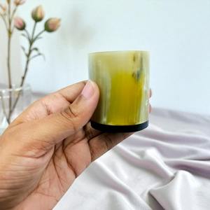 Mug Viking en corne de buffle de haute qualité avec bordure en laiton, pour bière et eau, à prix abordable - Product Image 2