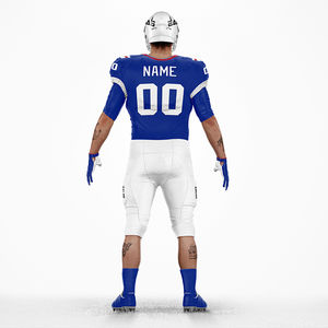 Jersey de Fútbol Americano Personalizado de Alta Calidad, Sublimado, Manga Corta, Transpirable, Talla Grande, Antibacterial, de Secado Rápido - Product Image 4