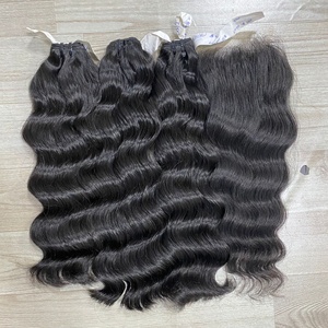 CHEVEUX ONDULÉS CHEVEUX VIETNAMIENS Cheveux humains vierges TEXTURES BOUCLES POUR FEMMES NOIRES - Product Image 2