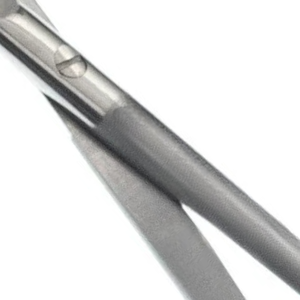 Ciseaux à ruban Iris 4 pouces, courbés, en acier inoxydable chirurgical, instrument de dissection ophtalmique fin et délicat, micro-outil de coupe - Product Image 6