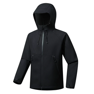 Chaqueta Deportiva Unisex Cosh de Dos Tonos, Impermeable, en Amarillo Mostaza y Verde Oliva - Product Image 4