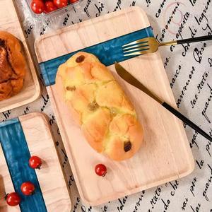 Planche à découper en bois de qualité supérieure, écologique, antibactérienne, fabriquée en bois massif, passe au lave-vaisselle, pour la cuisine - Product Image 3