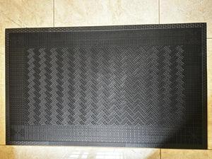 Alfombra de Goma Acanalada ROYAL de 90x150cm, Diseño Moderno de Ladrillos, Alfombra Grande para Entrada, Antideslizante, para Uso en Exteriores - Product Image 5