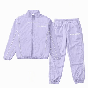 Conjunto Deportivo de Dos Piezas, Chaqueta Cortavientos de Nailon para Hombre, Diseño Personalizado OEM, Ligero, para Correr, Fabricante y Proveedor - Product Image 2