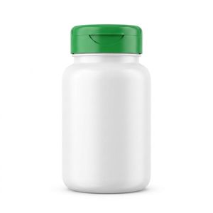 Bouteille Ronde en PEHD de 200 ml en Gros, Portable, Qualité Alimentaire, avec Bouchon Flip, pour Médicaments et Vitamines, Fabriquée au Vietnam - Product Image 1