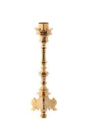 Brass Candle Stand for Home Decor Antique Finish Decorative Candle Holder for <b>Dining</b> <b>Table</b> Living Room Festive Decoration - Product Image 2