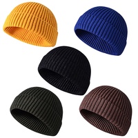 Gorro de pescador de diseño clásico, gorro de reloj tejido, gorro de invierno para hombres y mujeres para playa al aire libre, novedad