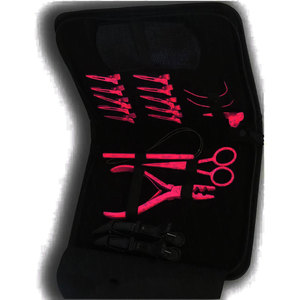 Kit complet d'outils pour extensions de cheveux, ensemble d'outils d'installation d'extensions de cheveux pour salon professionnel et soins capillaires personnels, micro-anneaux - Product Image 3