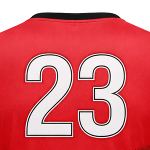 Camiseta de Fútbol Ajax Roja y Negra, Transpirable, Absorbente de Humedad, para Entrenamiento Deportivo, Uniforme de Equipo para Hombre y Mujer - Product Image 6