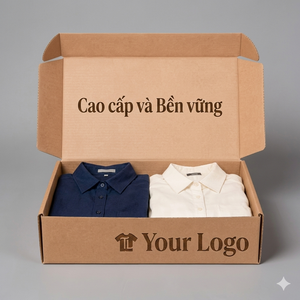 Cajas de Cartón Corrugado Reciclables Personalizadas para Ropa, Cartón Reforzado de 1.5 mm, Impresión de Logotipo a Color y Tamaño Personalizado - Product Image 2