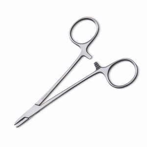 Porte-aiguilles manuel en acier inoxydable, instruments microchirurgicaux certifiés CCC, haute qualité, pour chirurgie générale, par Dentavex - Product Image 2