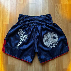 Pantalones Cortos Unisex para Entrenamiento de Muay Thai y Boxeo, de Poliéster Transpirable de Secado Rápido, Modernos y con Personalidad, para Artes Marciales - Product Image 3
