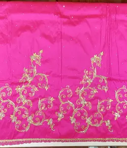 Luxury OEM Specifications Reasonable Price George Lace Fabric Selling Wholesale Indian George Lace Fabric