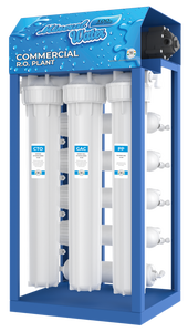 ระบบ RO 50 ลิตรต่อชั่วโมง ฝาครอบแบบไร้รอยต่อ ผลิตจากพลาสติก PP บริสุทธิ์ 100% ป้องกันการรั่วซึม รับแรงดันได้สูงสุด 15 กิโลกรัม ฝาปิดท้ายตัวเรือนเมมเบรนพลาสติก - Product Image 6
