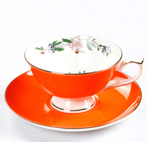 Premium Ivory <b>Tea</b> <b>Set</b> With Gold Border Finish Elegant <b>Tea</b> Cups Stylish Teapot Decorative Serving Tray Sugar Bowl Milk Pot - Product Image 2