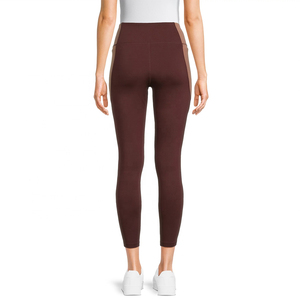 Women's Activewear Leggings Spandex/Polyester <b>Yoga</b> <b>Pants</b> Sustainable Elastic Waist <b>Plus</b> <b>Size</b> Embroidery - Product Image 2