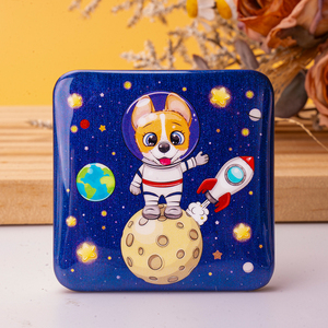 Presse phù hiệu kim loại OEM nhà máy Quà tặng khuyến mãi Custom made in logo trống vòng huy hiệu nút - Product Image 5