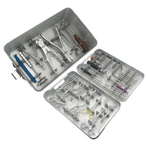 Premium quality Veterinary Orthopedic Surgical Instrument Kit <b>Small</b> Animal Bone Surgery Locking Plate Set german steel CE ISO - Product Image 3