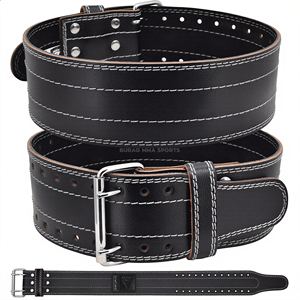 Cinturón de Levantamiento de Pesas para Entrenamiento en Gimnasio, Cinturón de Soporte de Fuerza con Logotipo Personalizado, Tamaño y Color por BURAQ MMA SPORTS - Product Image 2