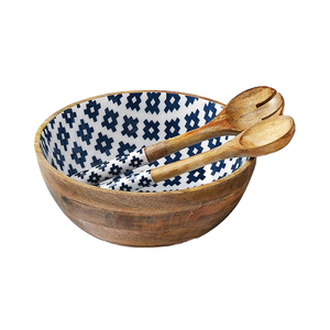 Bol en bois d'acacia artisanal japonais de luxe Artizon Studio, design mignon et écologique, logo personnalisé, utilisation dans les hôtels et restaurants - Product Image 1