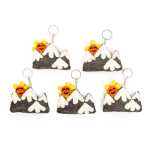 Felt Keychain Custom Logo Key Ring Cute Animal <b>Bag</b> <b>Charm</b> OEM Wholesale Export Supplier - Product Image 1