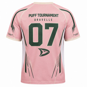 Custom 3D Puff Print Cornhole Team Jersey Polyester Mesh Sportswear Cornhole Shirt Custom Lightweight Team Uniforms - Product Image 3