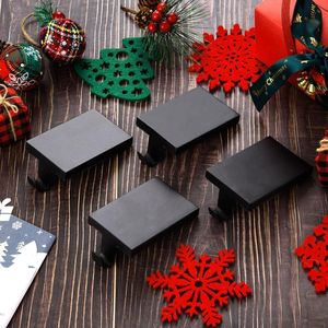4 Ganci Robusti in Metallo per Calze di Natale, Supporti per Calze da Appendere, Base per Calze da Caminetto, Set di Accessori - Product Image 3
