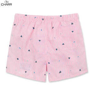 Shorts de bain imprimés confortables pour hommes, shorts décontractés 100% polyester à séchage rapide - Product Image 3