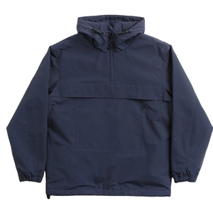 Custom Thick Nylon Winter Half Zipper Football Windbreaker Waterproof Pullover <b>Men's</b> Soccer Sport <b>Jacket</b> Quick Dry & Breathable - Product Image 1