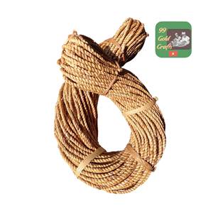 Precio Directo de Fábrica, Cuerda de Jacinto de Agua Trenzada de 3 Capas, 5-7mm de Diámetro, para el Mercado de Cestería en EE. UU., Venta al Por Mayor, Suministro a Granel Económico - Product Image 1