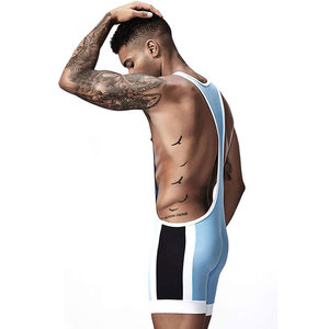 Professional Wrestling <b>Singlets</b> <b>For</b> <b>Men</b> Lightweight And Comfortable Fit <b>For</b> Training Practice Gym And Competition Use - Product Image 5