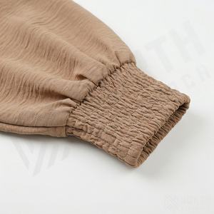 2025 OEM Kimono Outwear Abaya High Stretch Soft Thicker Polyester Fabric Muslim Women V Neck Long Sleeve Party Ramadan Wedding - Product Image 5