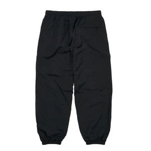 Pantalon de jogging unisexe noir en polyester avec cordon de serrage à la taille, poches latérales, coupe régulière, longueur intégrale, décontracté, pour l'hiver, respirant - Product Image 6