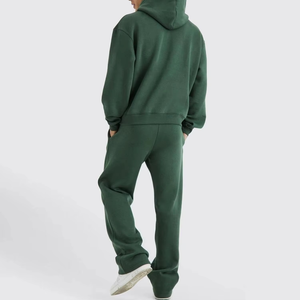 Conjuntos Deportivos Unisex 100% Algodón, Sudadera de Forro Polar Grueso de 500 GSM, Cómodos Conjuntos de 2 Piezas, Conjuntos Deportivos Personalizados para Hombre - Product Image 2