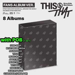 Stray Kids - THIS & THAT (FANS ALBUM VER.) พร้อม POB 1 SET สินค้าของแท้ 100% - Product Image 1