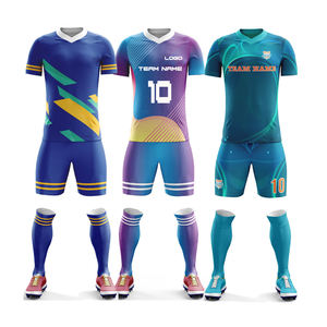 Cheap Mens Soccer Jersey Set Custom Football Uniform Shirt Team Soccer Kit - Product Image 1