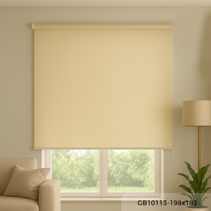 Mejor Proveedor de Persianas Enrollables Basic Mate Crema GB10113 198x183cm para Hogar y Oficina, Malasia, Superventas, B2B, Estándares de Calidad OEM - Product Image 1