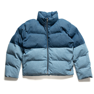 Chaquetas Acolchadas Brillantes para Hombre con Capucha de Piel Sintética, Chaqueta de Exterior Cálida con Cremallera Completa, Chaqueta Acolchada Premium al por Mayor OEM - Product Image 1