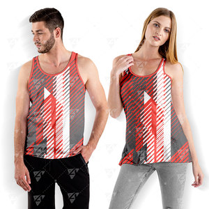 Débardeur de musculation ODM personnalisé sans manches, léger, respirant, séchage rapide, 100 % polyester, coupe sans couture - Product Image 1