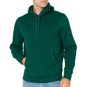 Custom <b>Mens</b> Regular Fit Hoodie French Terry <b>Pullover</b> Casual Apparel Private Label Manufacturer - Product Image 1