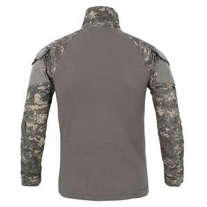 ชุดเสื้อฝึกอบรมอเนกประสงค์และกางเกงคาร์โก้ เสื้อแขนยาวระบายอากาศ กางเกงคาร์โก้หลายกระเป๋า เสื้อผ้าสนามที่ทนทาน - Product Image 3