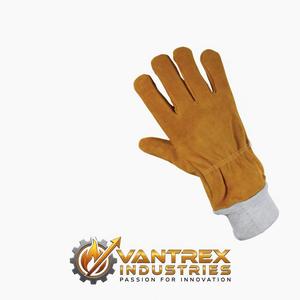 Best Quality Fire Fighter <b>Gloves</b> Cow Split Leather With <b>Moisture</b> Barer Fire Fighter <b>Gloves</b> for Fireman - Product Image 5