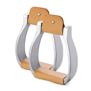 Estribos de Acero Inoxidable para Equitación, Antideslizantes, con Protección para Tobillos, Equipo de Seguridad Ecuestre - Product Image 4