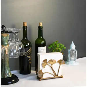 ที่ใส่กระดาษเช็ดปากโลหะทำมือสำหรับตกแต่ง โต๊ะอาหารสุดหรู ผลิตโดย Zahid Exports - Product Image 3