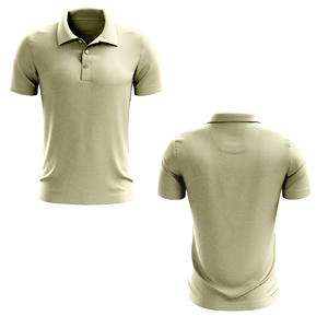 Polo de Hombre con Estampado Vintage a la Moda, Corte Ajustado, Manga Corta, Uniforme de Trabajo Corporativo, Polo Personalizado con Estampado de Rayas Coloridas - Product Image 3