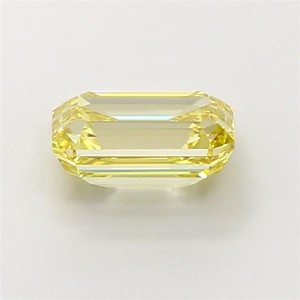 1ct Yellow Emerald Cut Loose Diamond <b>Step</b> Cut Luxury Gemstone - Product Image 6