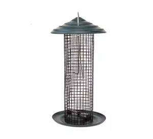 Mangeoire murale en fonte pour oiseaux, style vintage, avec motif en forme de cœur, pour l'alimentation quotidienne des oiseaux dans la cour - Product Image 6