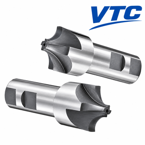 Fresa de esquina redonda de carburo de tungsteno más vendida, 2 filos, 16 mm de longitud de corte, sin recubrimiento, para centro de mecanizado CNC - Product Image 3