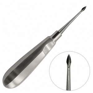 Elevador de Raíces Grande de Acero Inoxidable Quirúrgico, Instrumento Dental para Extracción, Herramienta de Cirugía Oral - Product Image 2